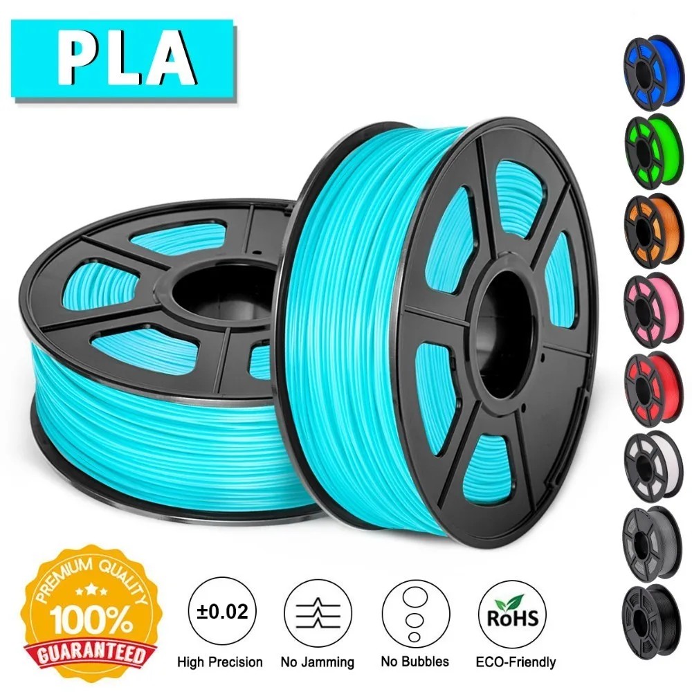 

1.75mm PLA/PLA+ 3D Printer Filament For FDM 3D Printer 1KG With Spool 100% No Bubble Non-toxic PLA/PLA PLUS Filament
