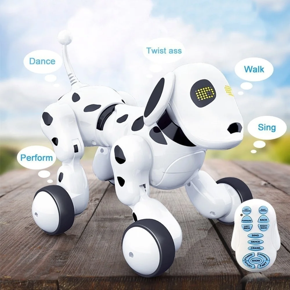 Remote Control Smart Dog Singing and Dancing Robot Dog Electronic Intelligent Pet Education Toy for Kids Birthday Gifts Remote Control Smart Dog Singing and Dancing Robot Dog Electronic Intelligent Pet Education Toy for Kids Birthday Gifts