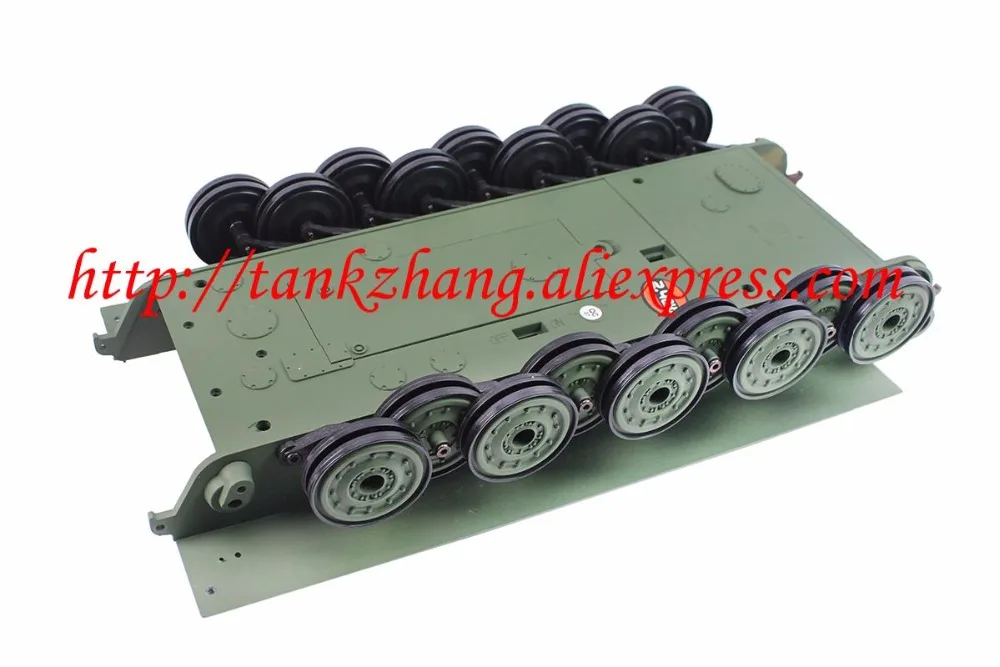 HENG LONG 3888/3888-1 RC Танк немецкий King Tiger 1/16 запасные части No.3888-088 пластиковый шасси с