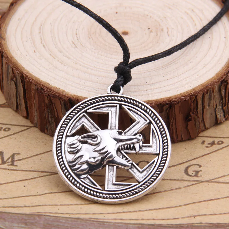 Викинг Волк амулет кулон мужское ожерелье скандинавский в подарок|wolf amulet|pendant menmen
