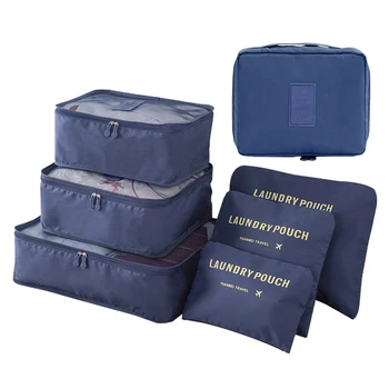 

Waterproof Clothes Shoe Makeup Bag Set Wardrobe Closet Organizer Cosmetics Underwear Tidy Suitcase Luggage Accessories Supplies