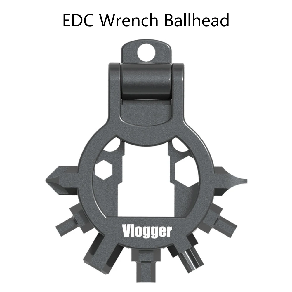 

Photography Accessories kit Multi-function Wrench Cloud Platform Octopus Portable Tool Hex Metal Ballhead Tripod 1/4 3/8 Screw