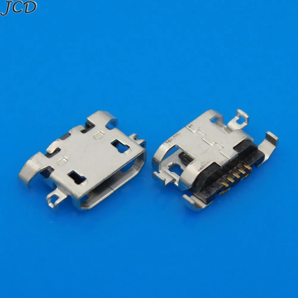 

JCD 25pcs/lot Micro USB 5pin B type Female Connector For Mobile Phone Micro USB Jack Connector 5 pin Charging Socket