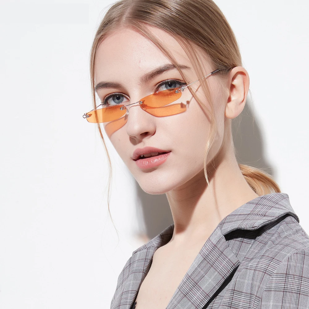 small rectangular sunglasses women's