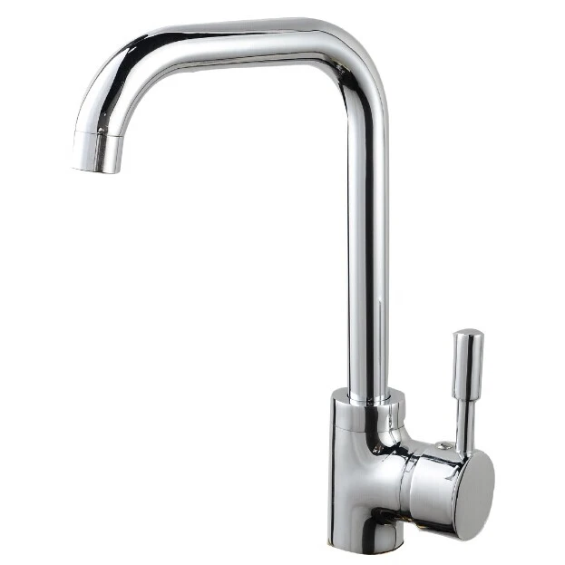 

X8510K1 - Luxury Deck Mounted Chrome Finish Brass Material Hot & Cold Water Kitchen Mixer