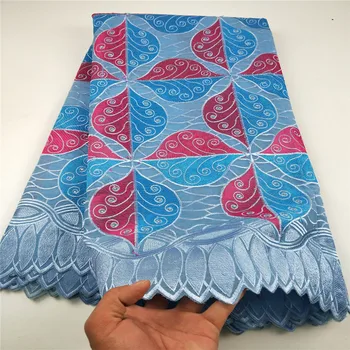 

Fashion high quality swiss voile laces switzerland, african cord lace guipure lace fabric and beads for dress CHYP3-3