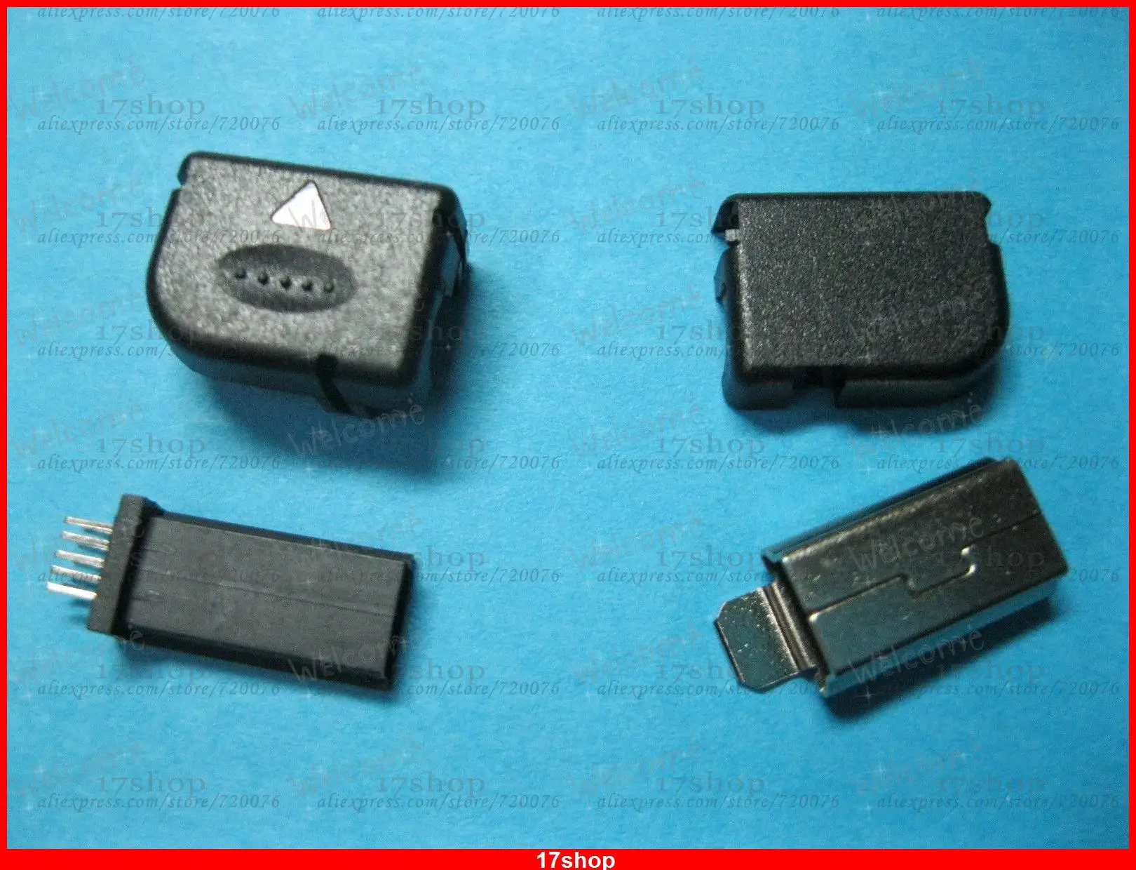 

10 pcs Mini USB 10 Pin Plug Male Socket Connector Used For Philips Right Angle