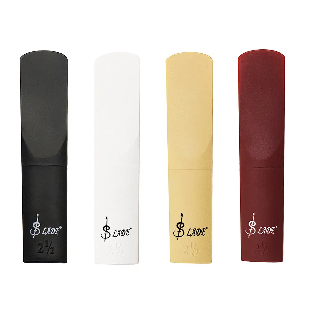 1 Uds Alto saxofón Reed resina Fuerza de las cañas 2,5 saxo Alto saxofón Accesorios para Instrumentos Musicales