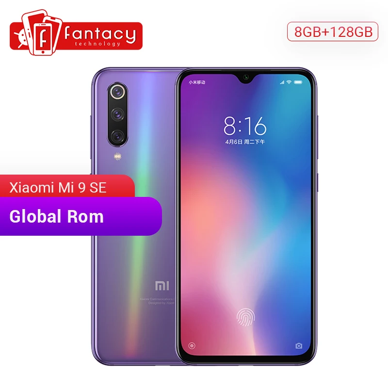 

Global Rom Xiaomi Mi 9 SE Mi9 SE 8GB 128GB Snapdragon 712 Octa Core Smartphone 5.97" AMOLED FHD Display 48MP Triple Cameras