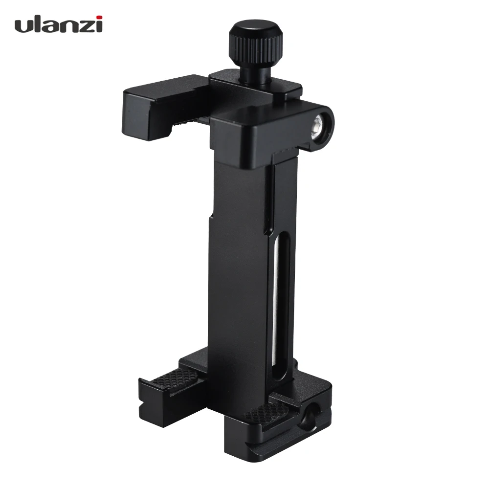 Ulanzi ST 03 Folding Metal Phone Tripod Mount w/ Hot Shoe Mount AS