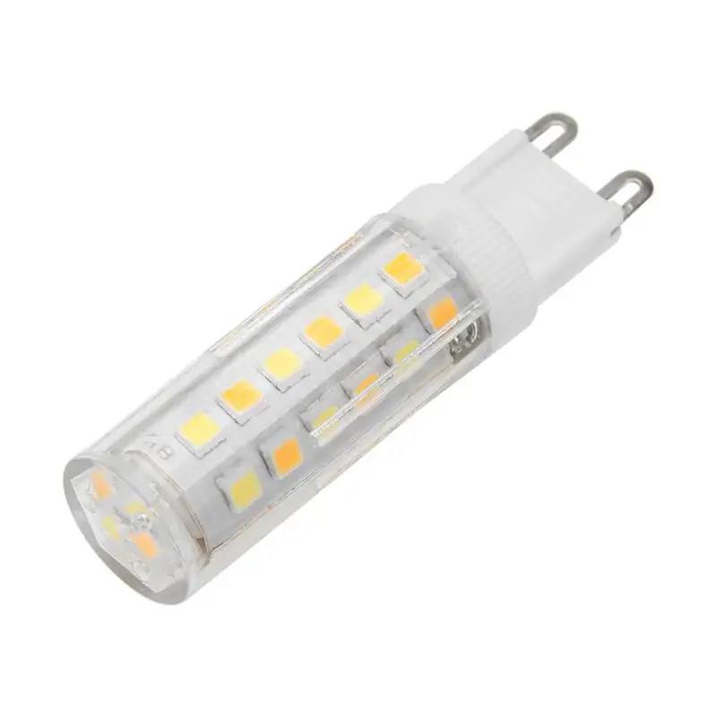 G4/G9/E14 7W 52 SMD2835 светодиодный светильник, лампочка 220 V-240 V, сменные галогенные люстры светильник, кукурузная керамическая лампа