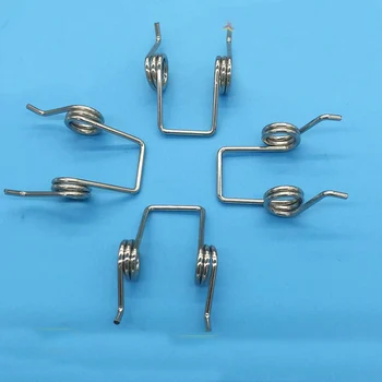 

Double Twist Spring 1.5mm Line Diameter Strong Clamp Torsion Spring Nickel Plated Zinc