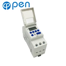 AHC15A Din rail Digital weekly programmable electronic microcomputer time switch 220V 230V 6A-30A AC Time Switch thc15a ahc15a 220v 30a din rail timer relay time switches weekly programmble electronic time switch bell ring device