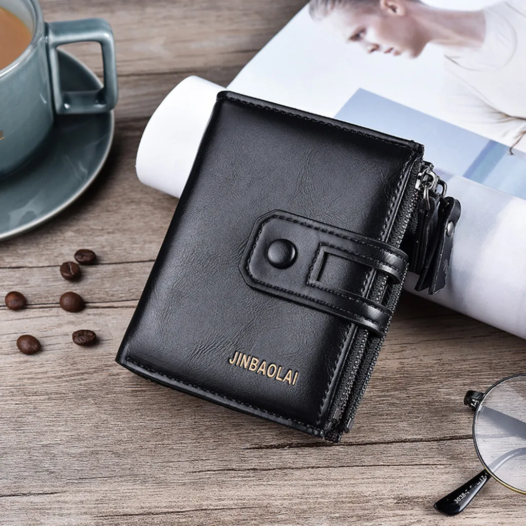 Modish брендовый мужской короткий кошелек, повседневная многофункциональная сумка-клатч, посылка для карт, многофункциональный держатель для карт, Прямая поставка,, portemonnee