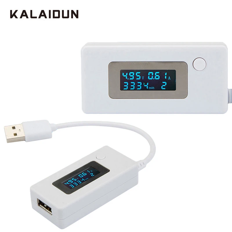 

KALAIDUN Voltmeter Ammeter USB Tester Digital Display Mobile Power Mini Simple Household meter Current Voltage Tester Analog