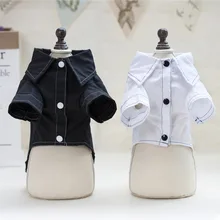 Черный, белый цвет стильная японского аниме косплей для питомцев щенком, аксессуары для футболок одежда для детей футболка для собак, летняя хлопковая одежда для кошки поставщиков S-XXL