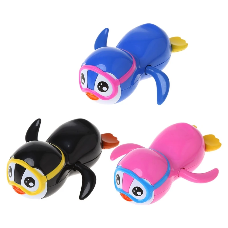 swimming penguin bath toy