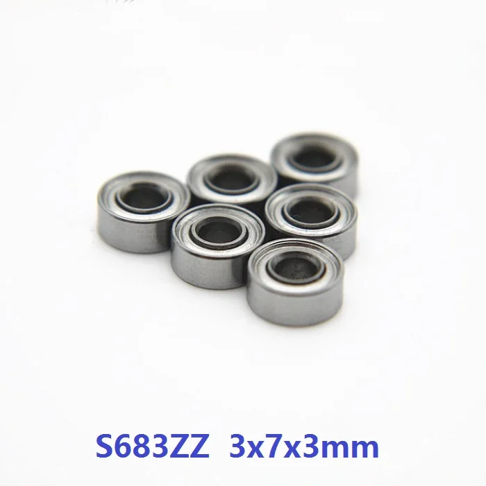 S683ZZ S683ZZ L-730ZZ S618/3ZZ 638/3ZZ 3mmx7mmx3mm Stainless steel bearings
