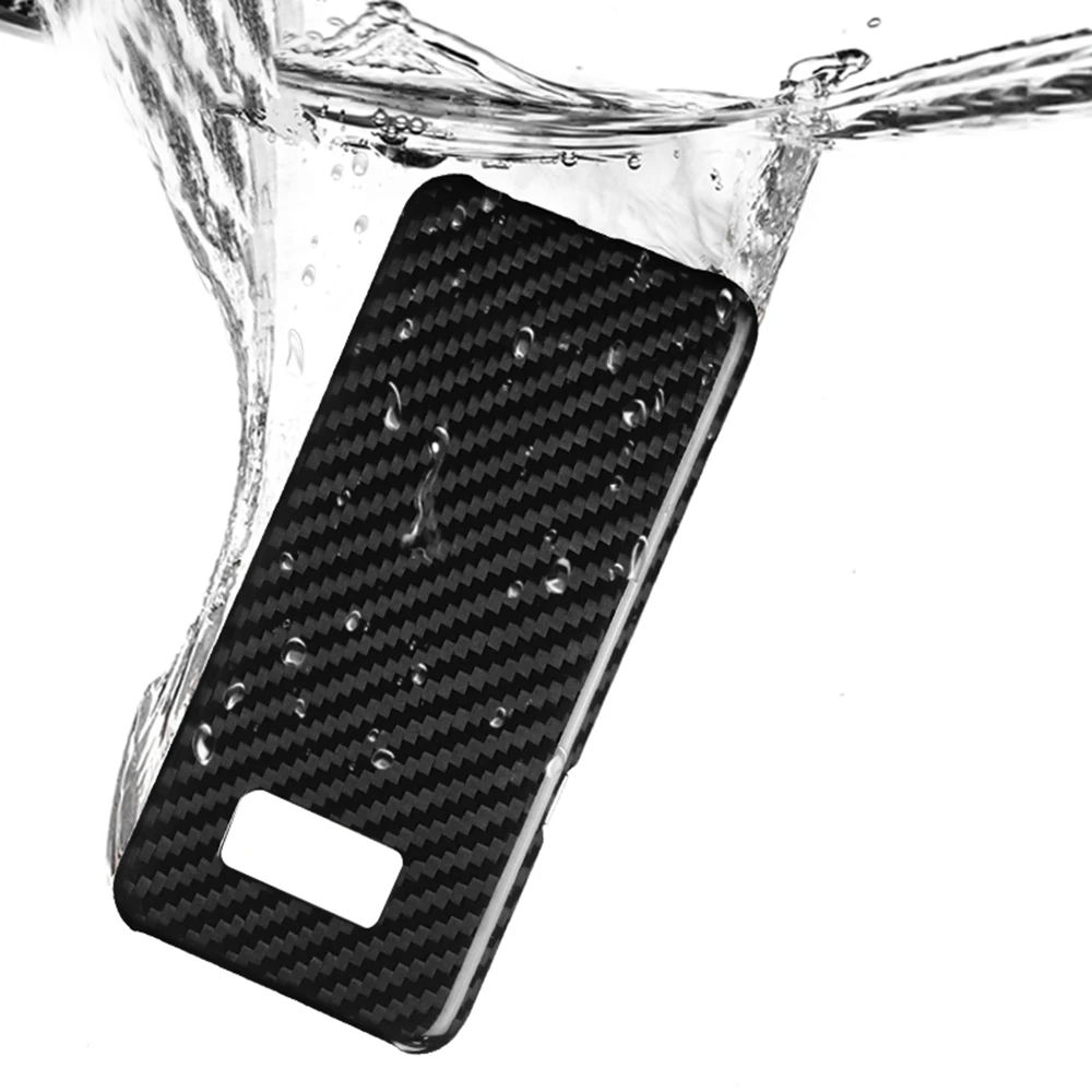 Роскошный чехол из настоящего углеродного волокна для Samsung Galaxy S8 Plus с узором