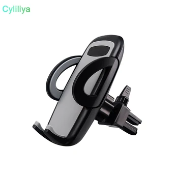 

100pcs Air Vent Phone Holder Car Mount 360 Degree Rotation Cradle with Quick Easy Release Button Universal For iPhone Samsung