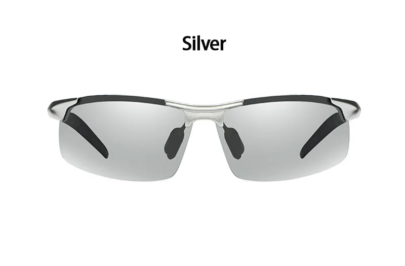 Алюминиево-магниевые фотохромные солнцезащитные очки Хамелеон поляризованные солнцезащитные очки wo мужские на весь день Меняющие цвет