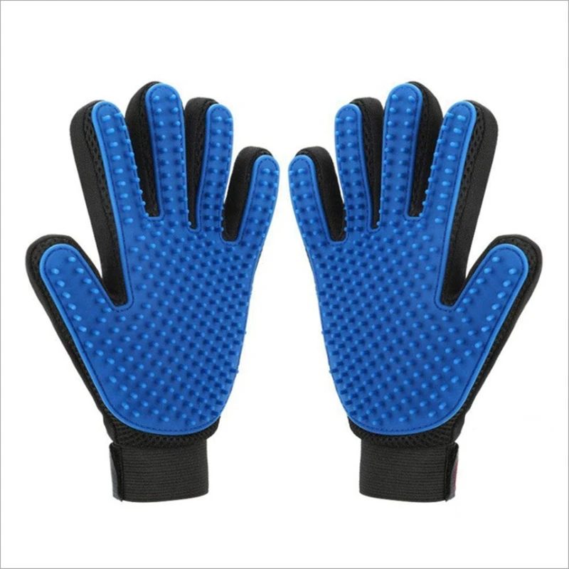 

Silicone Dog Brush Dog Cat Hair Beauty Comb Dog Cleaning Gloves Pet Supplies