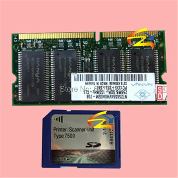 

Compatible for Richo MP7500 SD+RAM sd card scanner kit MP7500 printer card packaged for 10pcs wholesale