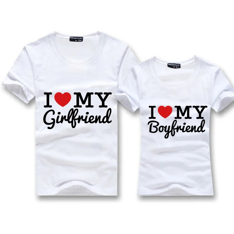 Novio y la novia de camiseta para parejas ropa del estilo