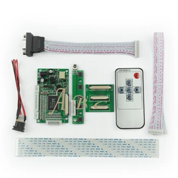 

10 Pcs VGA AV 50P TTL RGB Driver Controller Board + Remote Kit for Raspberry PI 3 4.3" - 10.1" IPS TFT LCD Matrix Display Panel