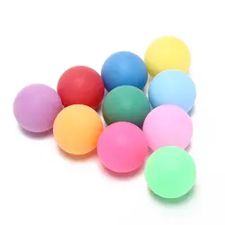 100 шт./упак. развлечения мячи для настольного тенниса цветной пинг понг шары 40 мм смешанные цвета для игры и рекламы