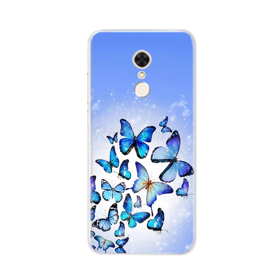 for Xiaomi Redmi 5 Case on Phone Case Xiaomi Redmi 5 Plus Silicone Case for Funda Xiomi Xiaomi Redmi 5 plus 5 Capas Cover Bumper