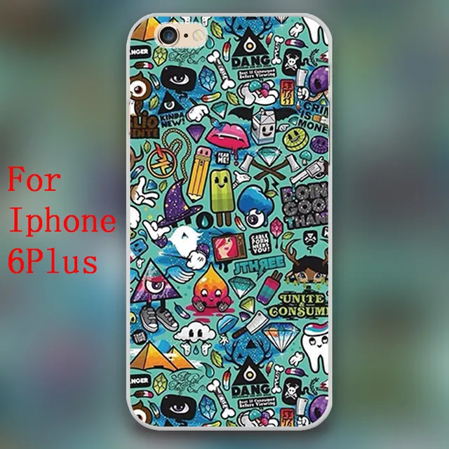 Sticker design phone case Clearance