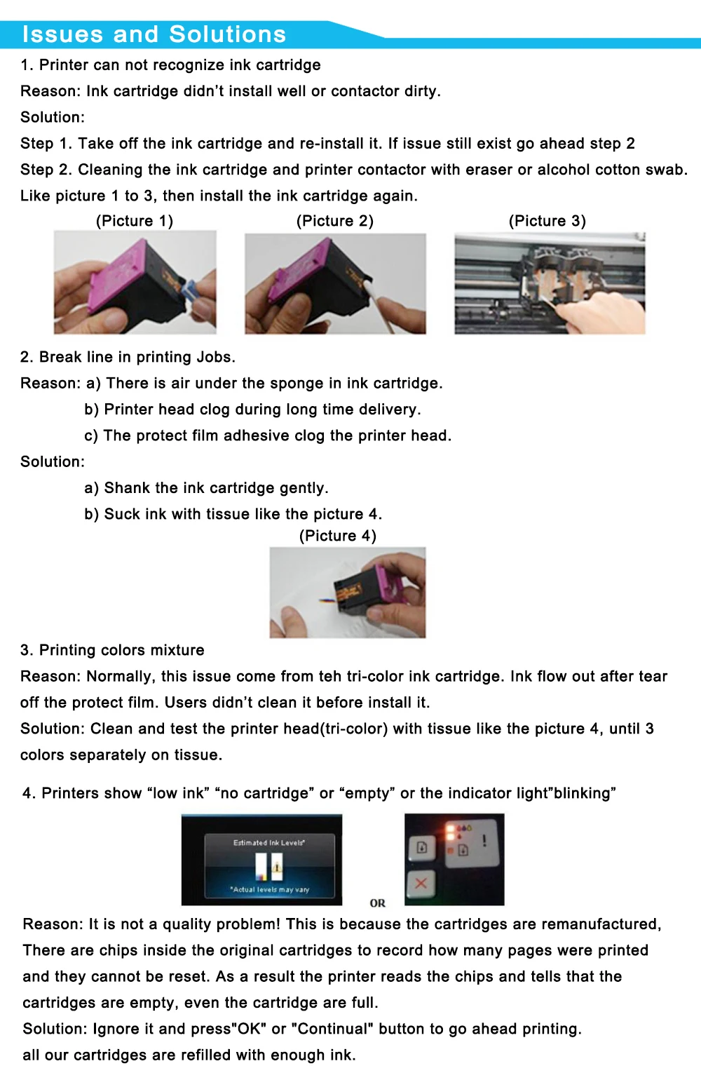 Issues and solutions