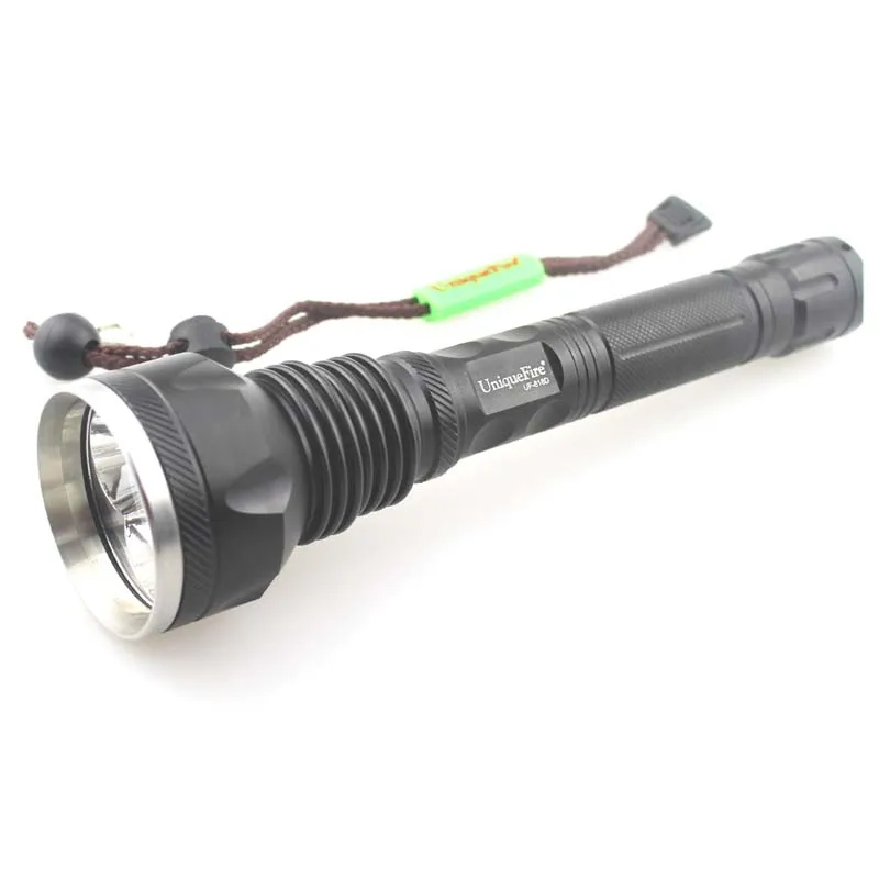 UniqueFire UF-818D 3x CREE XML T6 4000LM 5-режимный светодиодный фонарик (2x18650) | Лампы и освещение