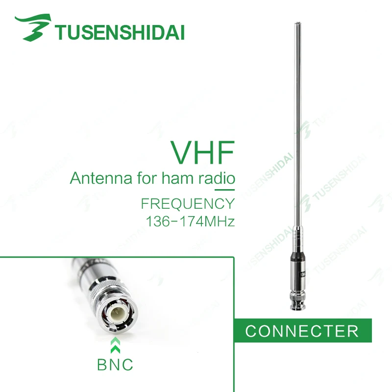 Hot Sell VHF 136-174Mhz BNC Long Telescopic Antenna TXS-Q9ZT