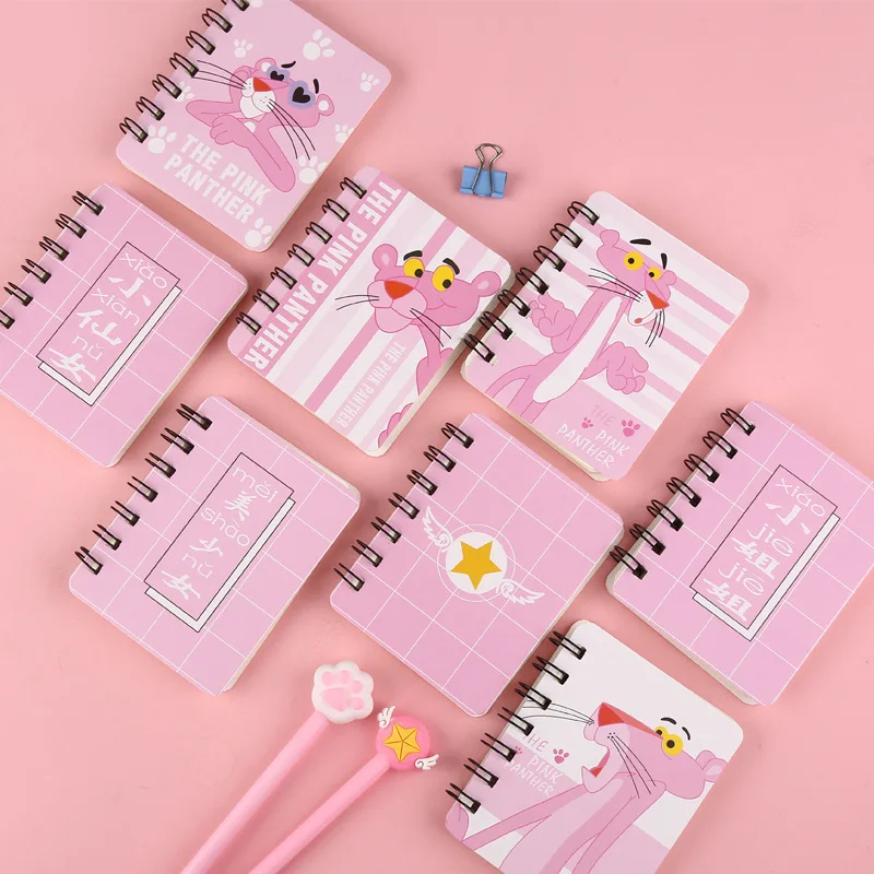 16 стилей спиральная книга Катушка ноутбук Kawaii выровненная чистая сетка бумага