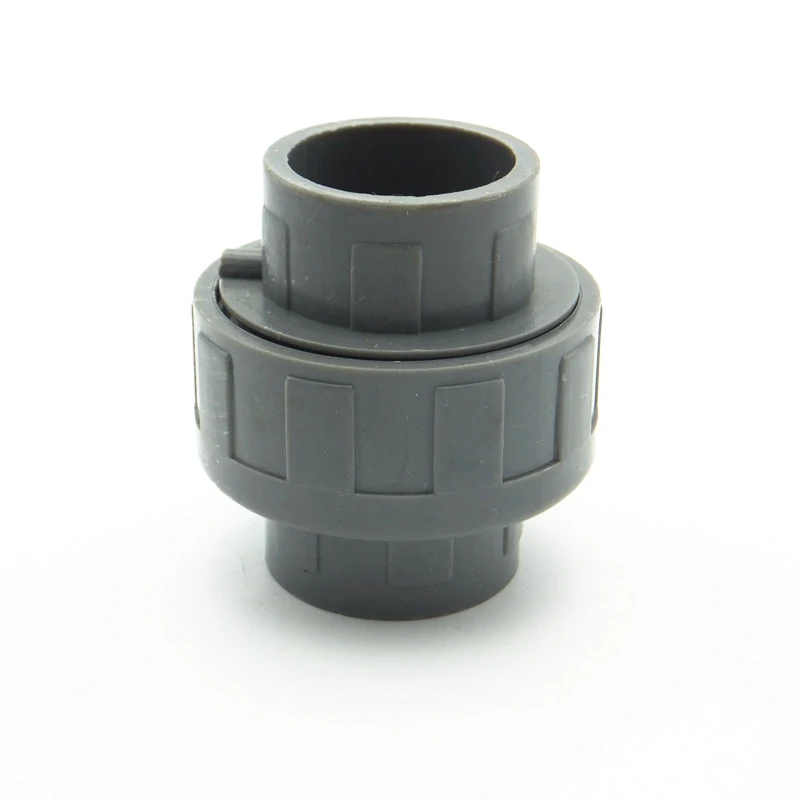 20mm Inner Diameter PVC Union Pipe Fittings Water Connector For Garden