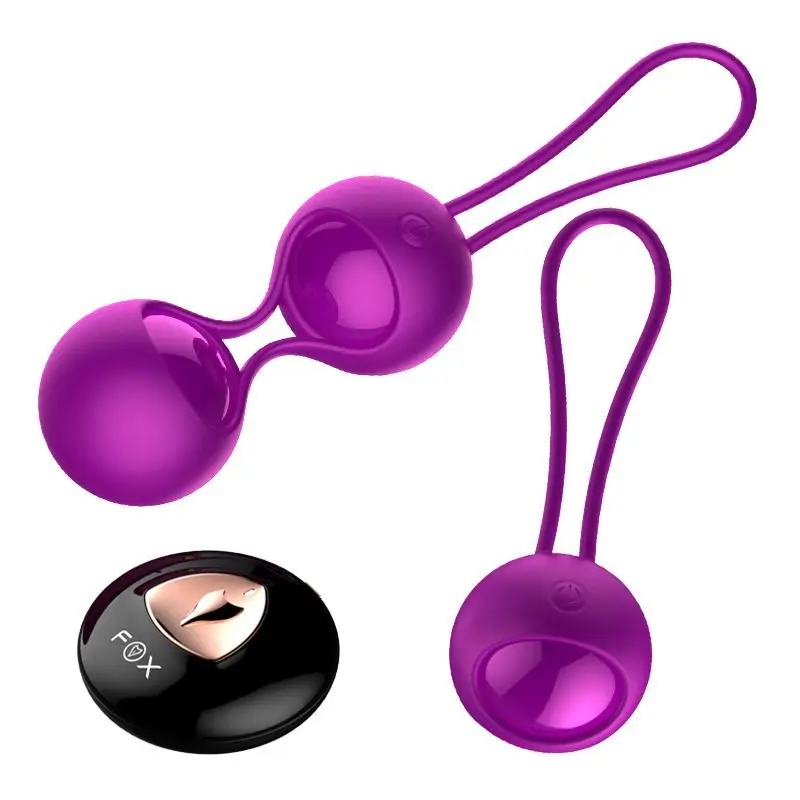 Fox Smart Vagina Balls Vibrator Remote Control Vibrating Egg Kegel Exercise 20 Meter Control Distance Sex Toys for Adults Woman