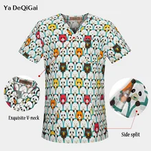 Dentistry pet doctor workwear Unisex Medical scrubs nursing uniform surgical cap mask sets pharmacy work clothing men and women