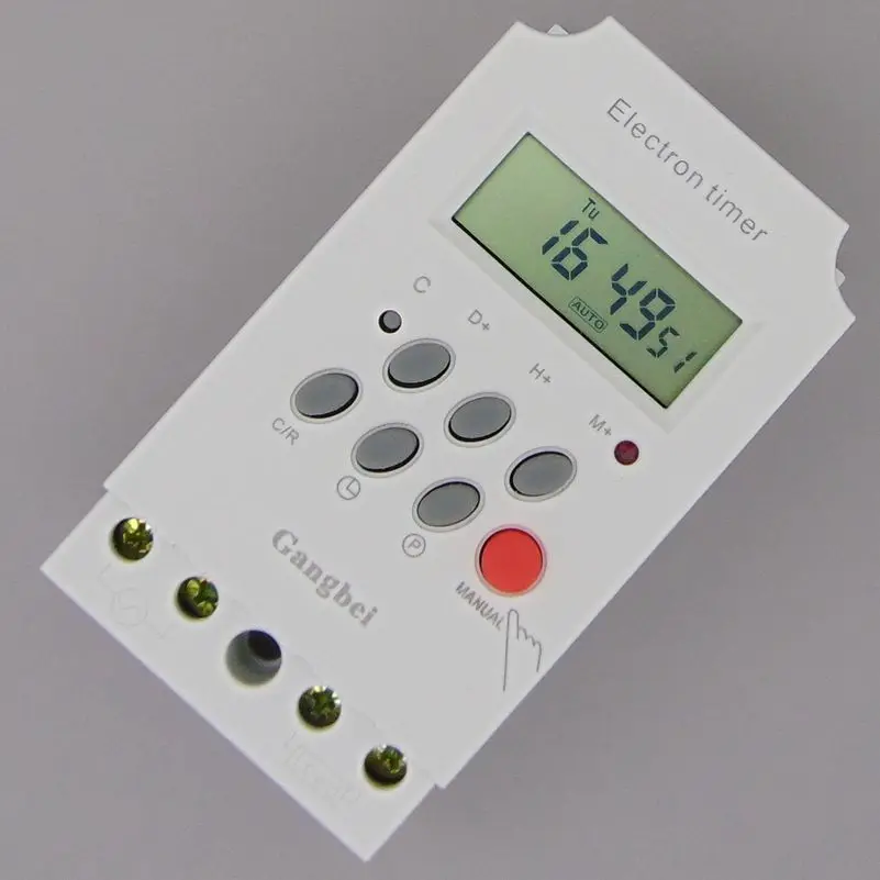 timer giornaliero Programmable Digital TIMER SWITCH Relay Control 220V Timer switch 230v 25A timer KG316 relay