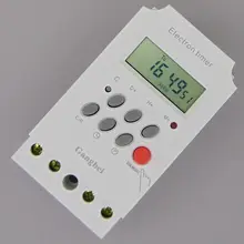 Giornaliero temporizador interruptor Temporizador Digital Programable TEMPORIZADOR de INTERRUPTOR de Control del Relé 220 V 230 v 25A KG316 temporizador relé de tiempo