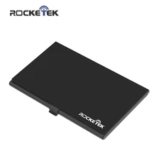 Rocketek алюминиевый чехол для хранения карт памяти sd microsd/micro sd держатель сумка коробка памяти помещается с 2 sd-картами и 4 картами micro sd
