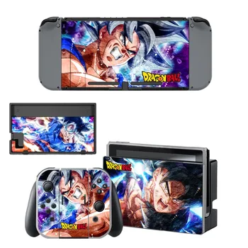 

Nintend Switch Vinyl Skins Sticker For Nintendo Switch Console and Controller Skin Set - For Anime Dragon Ball Super Z Goku