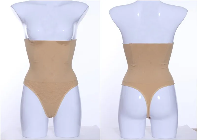 beige thongs