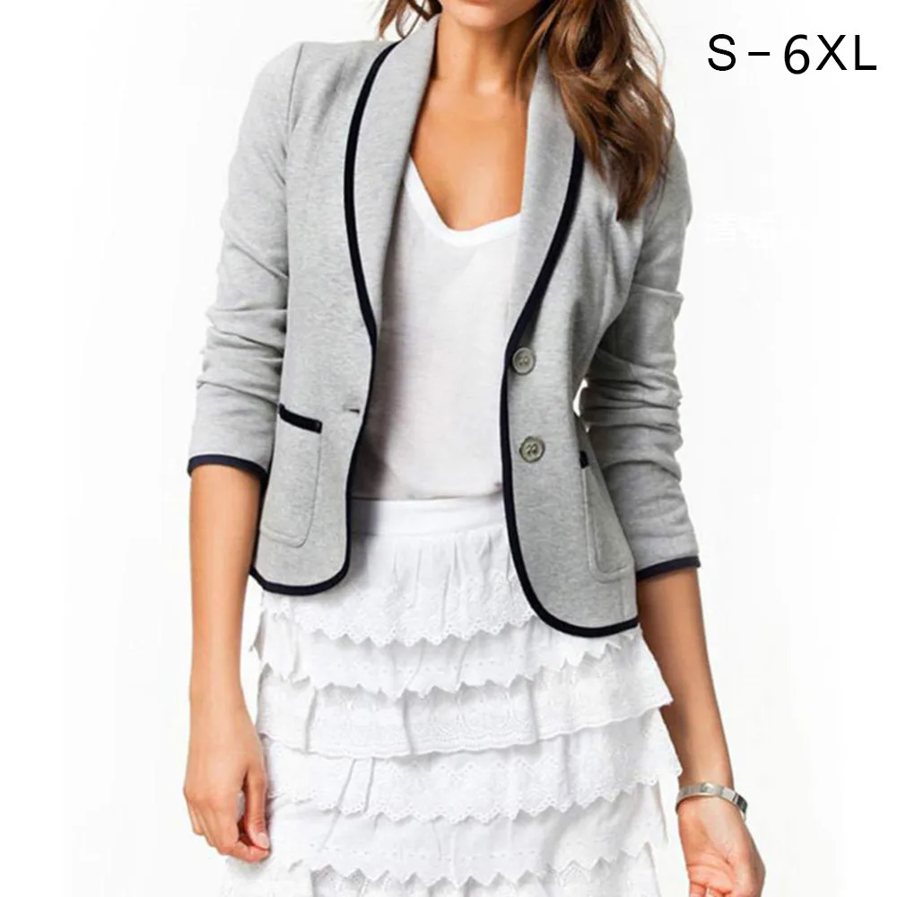 

New Women Office Work Wear Clothes Casual Women Spring Jackets Tops chaqueta mujer oficina jaqueta feminina bomber jacket