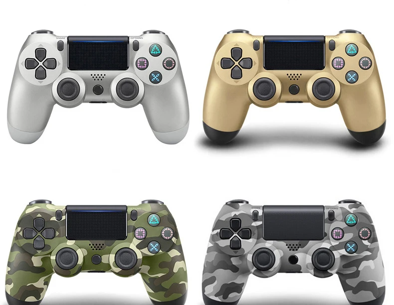 Bluetooth Wireless Gamepad For Playstation 4 Controller Joystick Joypad Controle PC Win 7/8/10 PS3 Console With Cable | Электроника
