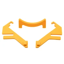 1 шт. пластиковая желтая пчела мед Ведро Держатель рама захват мед стенд пчеловодство инструмент легко разливать мед