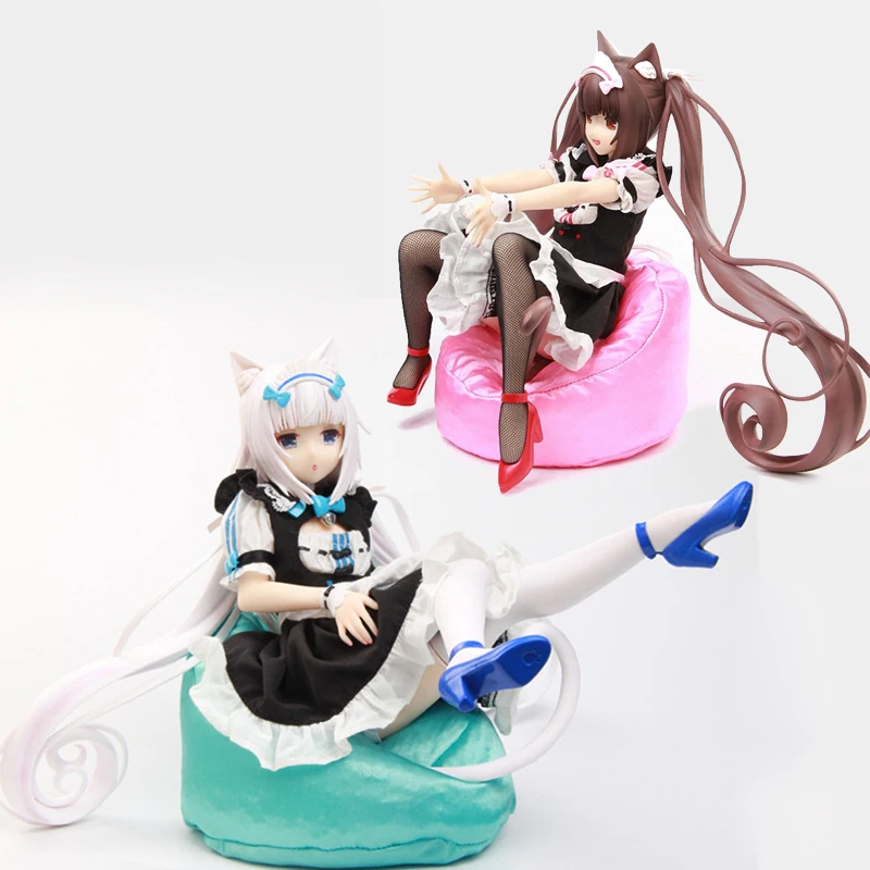 

NEW Anime NEKOPARA Vol.1 Soleil Opened! Neko Para Sexy Animal ears girl Chocolat & Vanilla 1/4 Scale PVC Action Toys Brinquedos