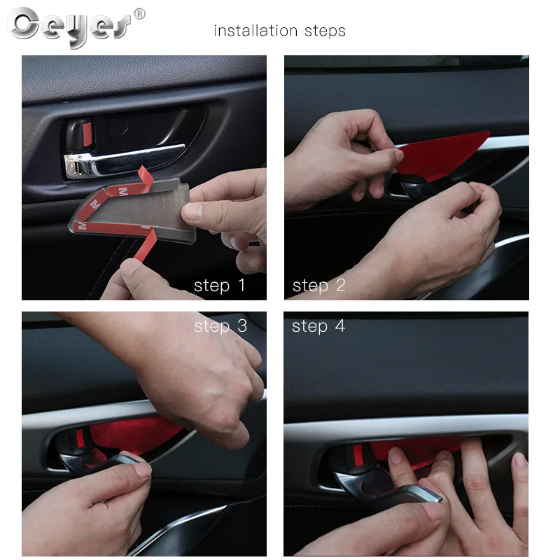 Ceyes Car Styling Interior Accessories Door Bowl Handle Cover Trim Sticker Fit For Subaru STI Forester Outback WRX Legacy XV BRZ Ceyes Car Styling Interior Accessories Door Bowl Handle Cover Trim Sticker Fit For Subaru STI Forester Outback WRX Legacy XV BRZ