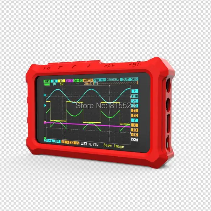 DSO213 DS213 цифровой Ручной осциллограф ARM Cortex Quad 4 канала 100 МГц мини нано 8 м флэш-металлическая крышка Обновление от DSO203